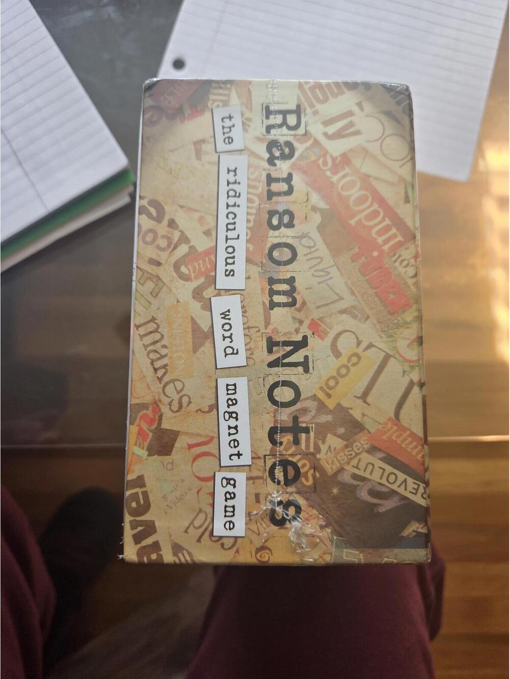 ( sealed) Ransom Notes - The Ridiculous Word Magnet Game - Picture 6 of 8
